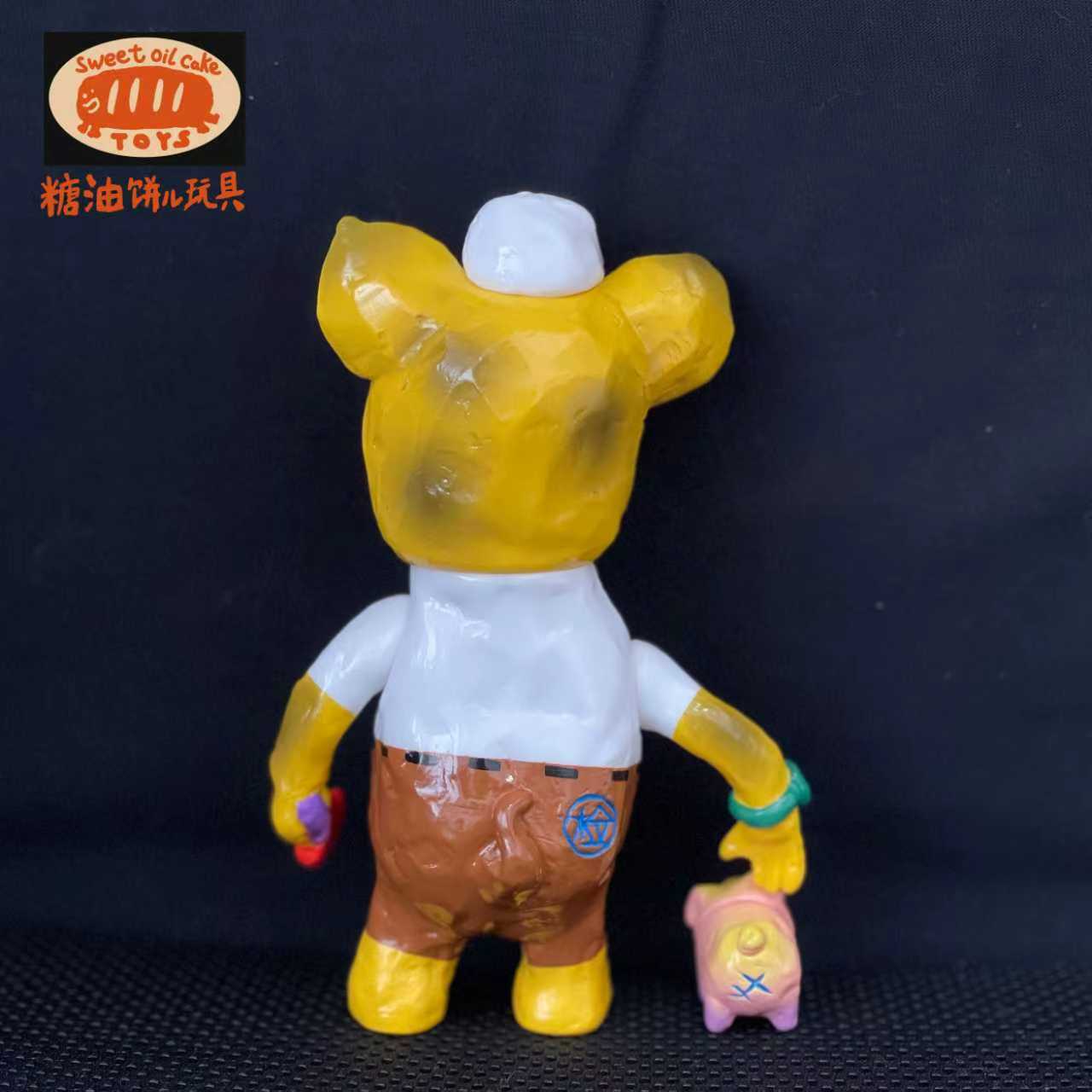 豬頸肉 海綿泡泡配色 (小豬為胖大星配色)