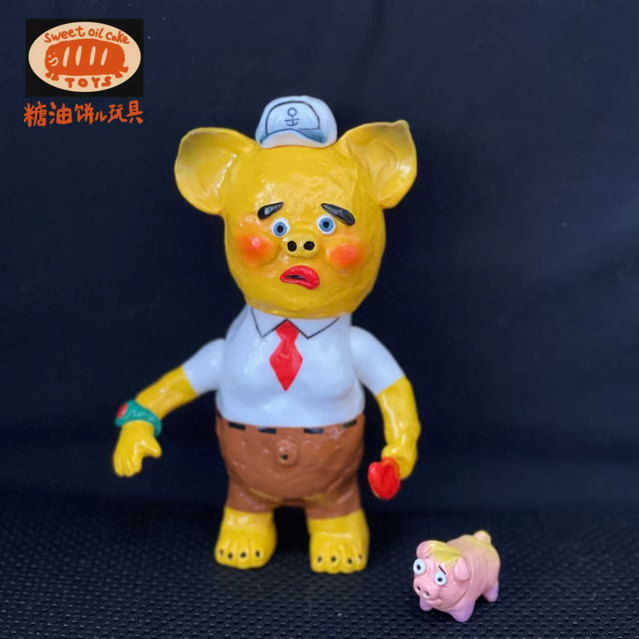 豬頸肉  海綿泡泡配色 （小豬為胖大星配色）